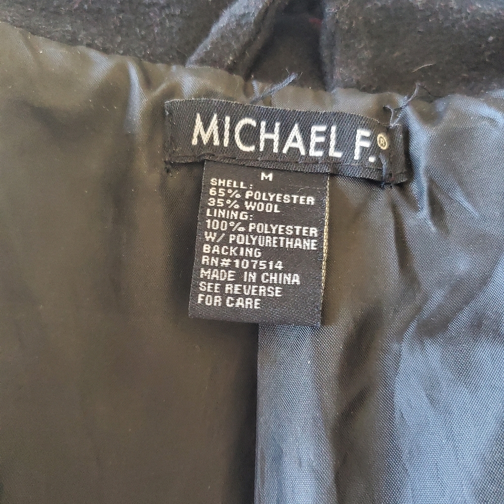 Hip length coat